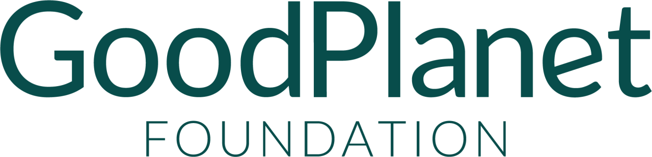 GoodPlanet Foundation Logo Green EN